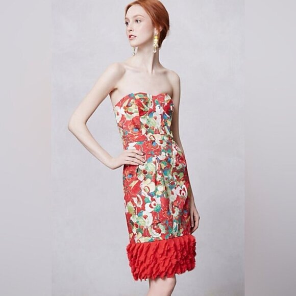 Peter Som for Anthropologie Luisa PoppyDress size 12 - Picture 13 of 13
